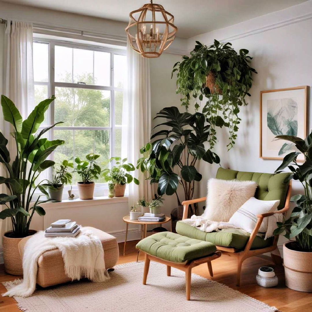 plant filled sanctuary