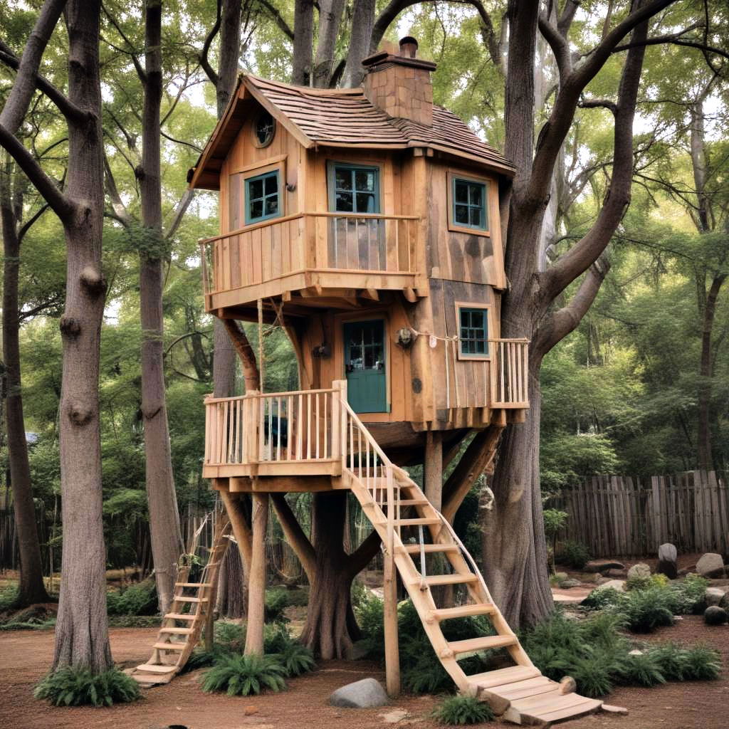 playful treehouses for childhood adventures