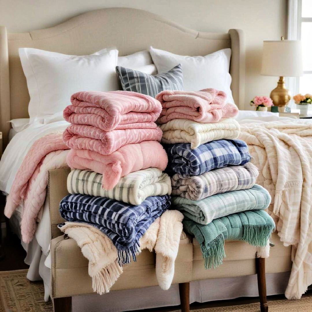 plush throws