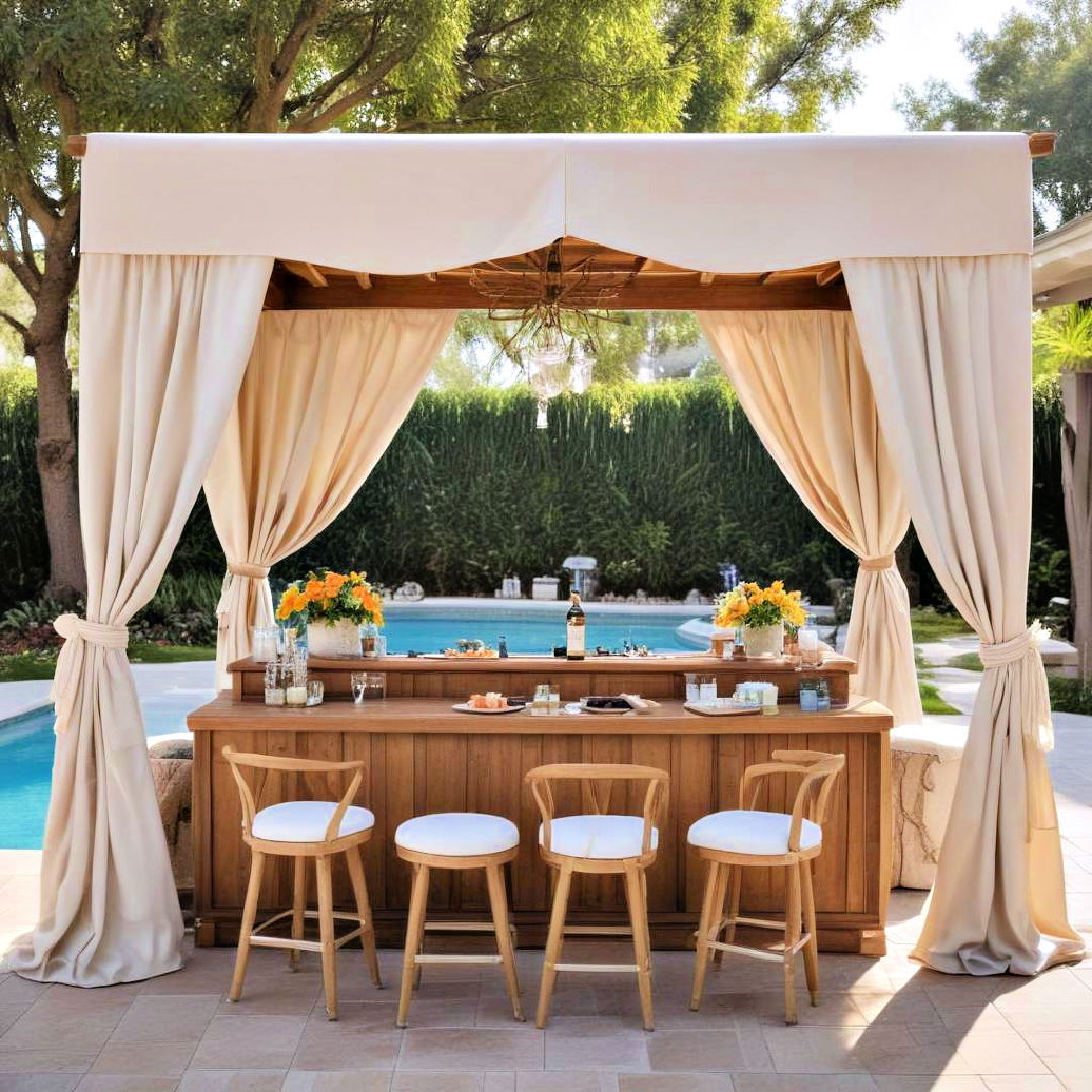 poolside cabana bar