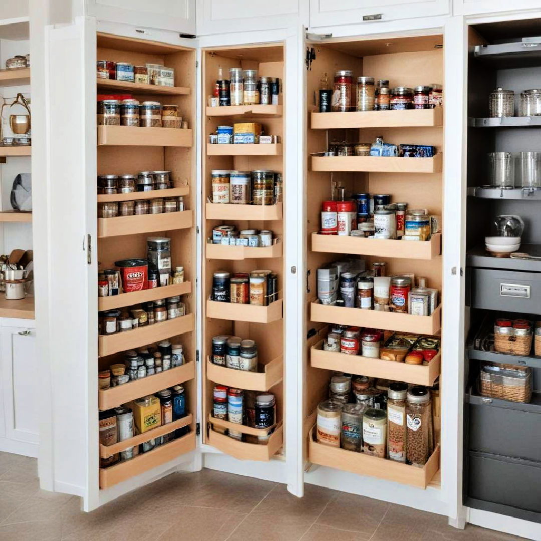 pull out pantry shelves