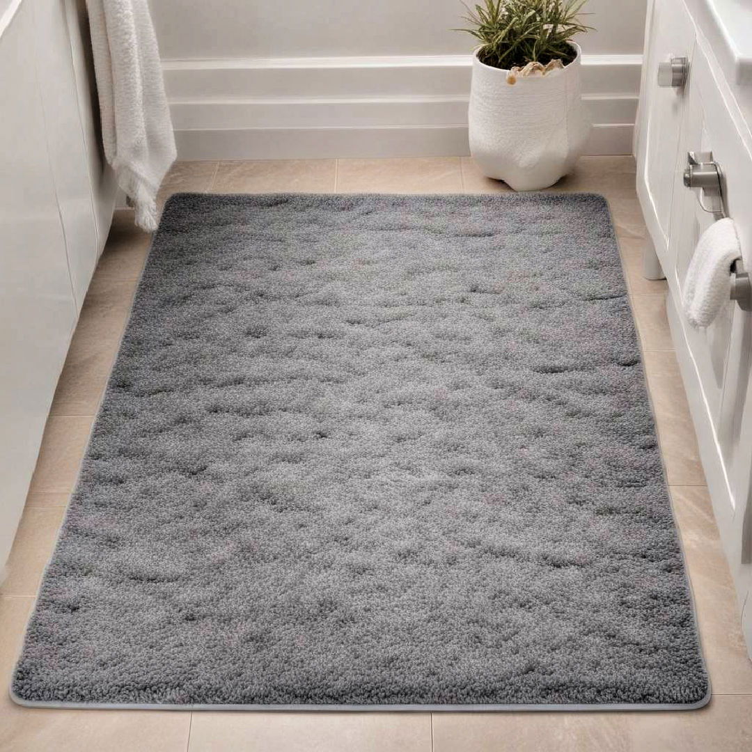 pvc foam bathroom rug