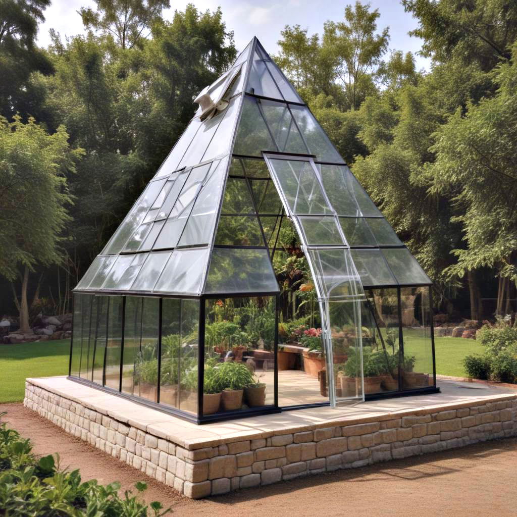 pyramid greenhouse