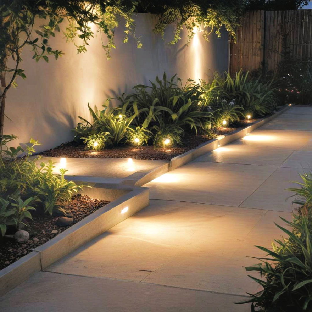recessed ground lights