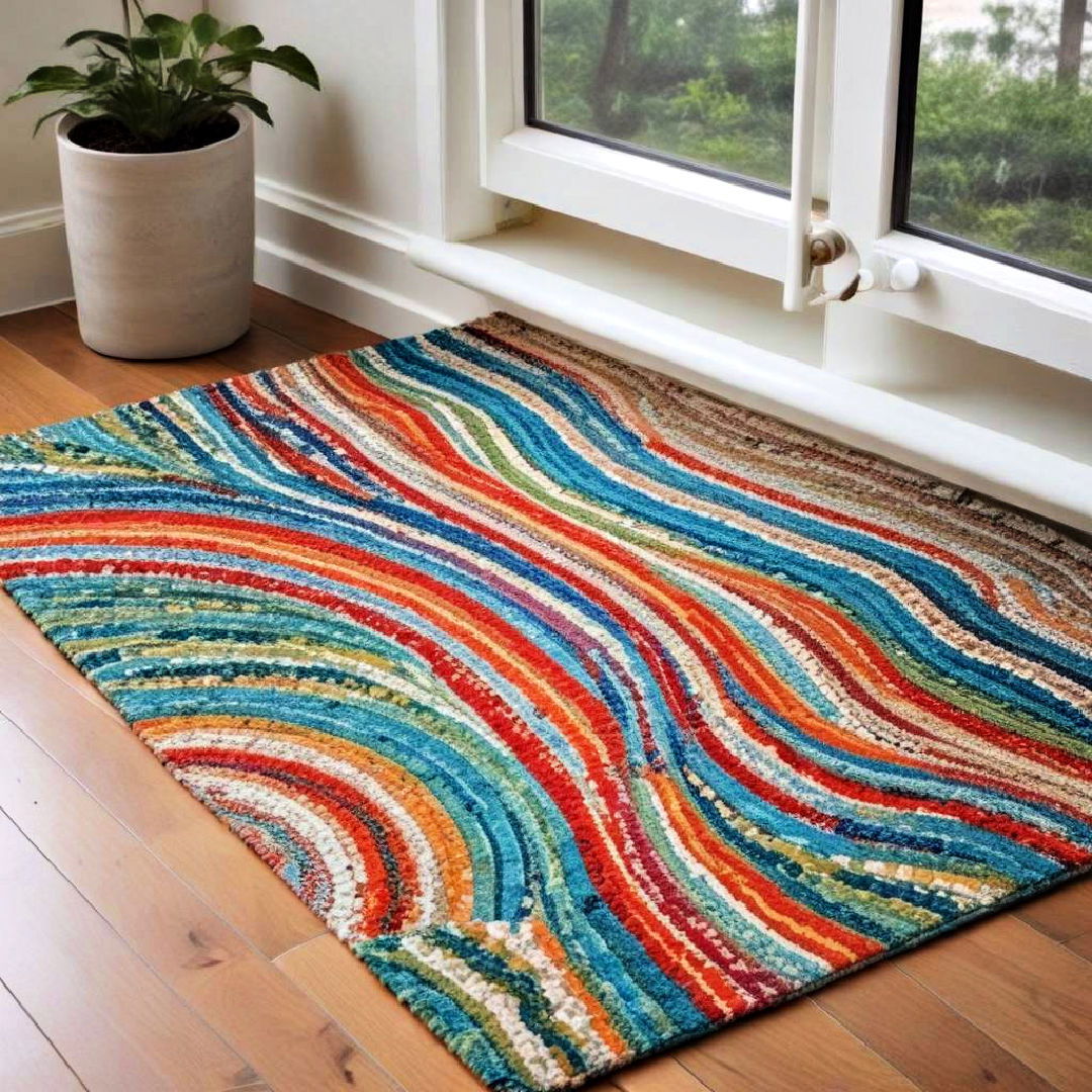 recycled plastic rug