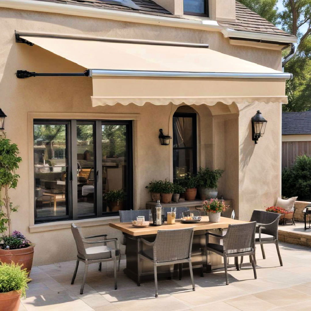 retractable awning convenience