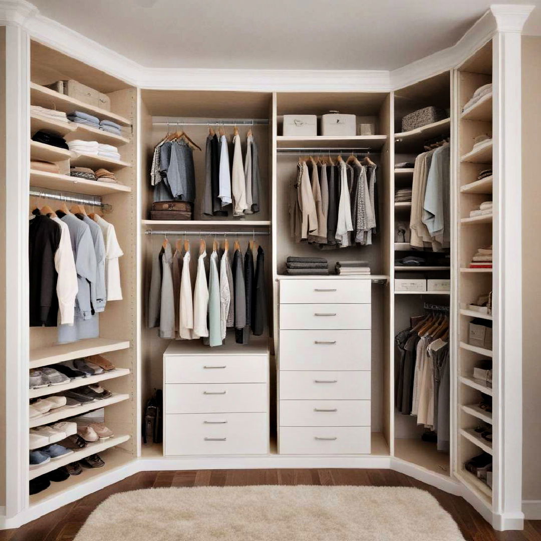 rotating closet design