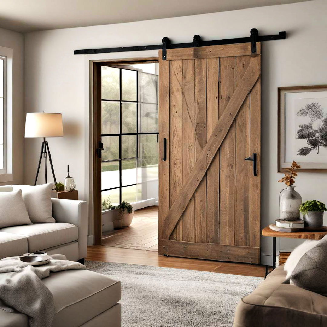 rustic barn door