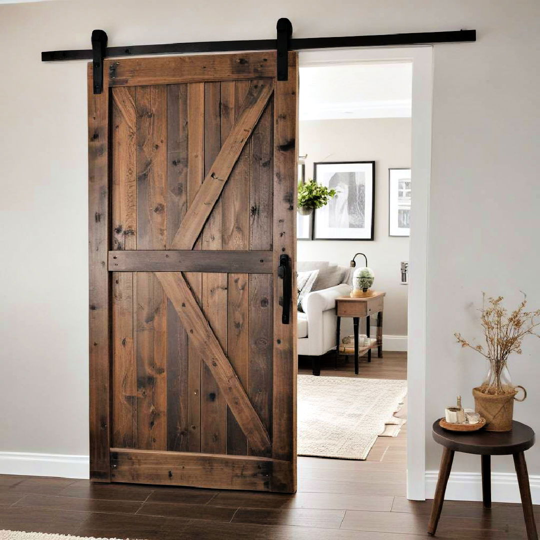 rustic barn door