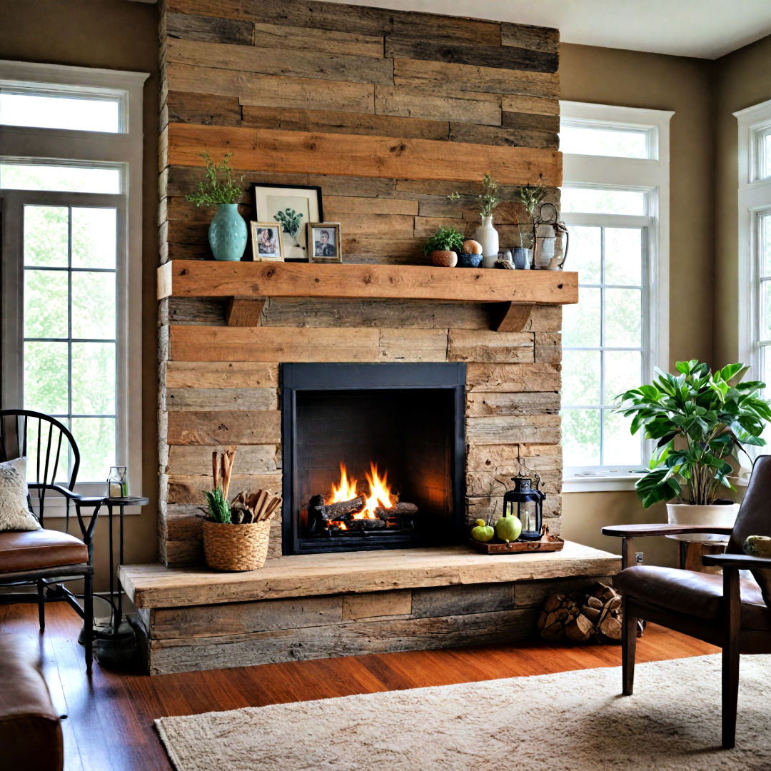 rustic charm with reclaimed wood