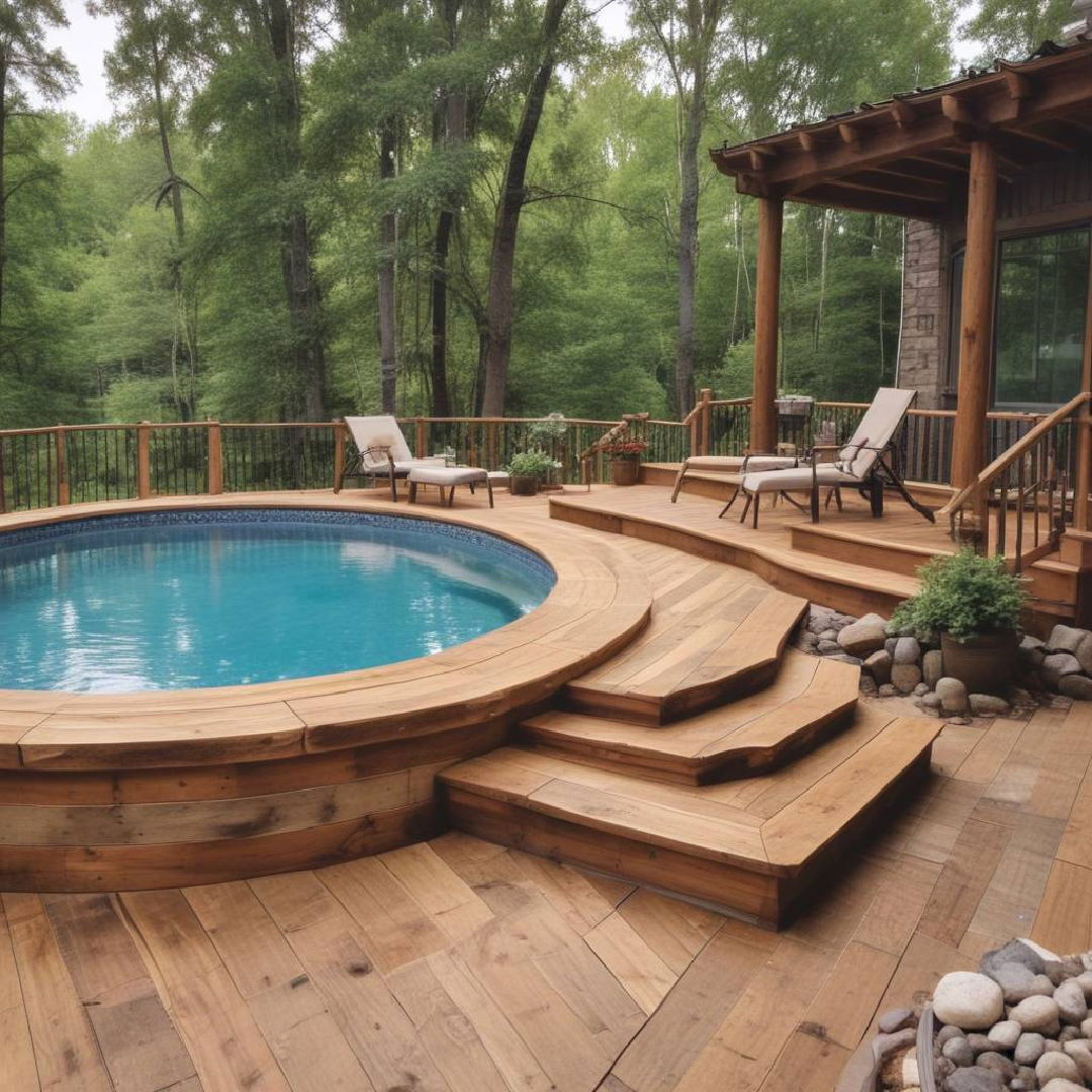 rustic decks