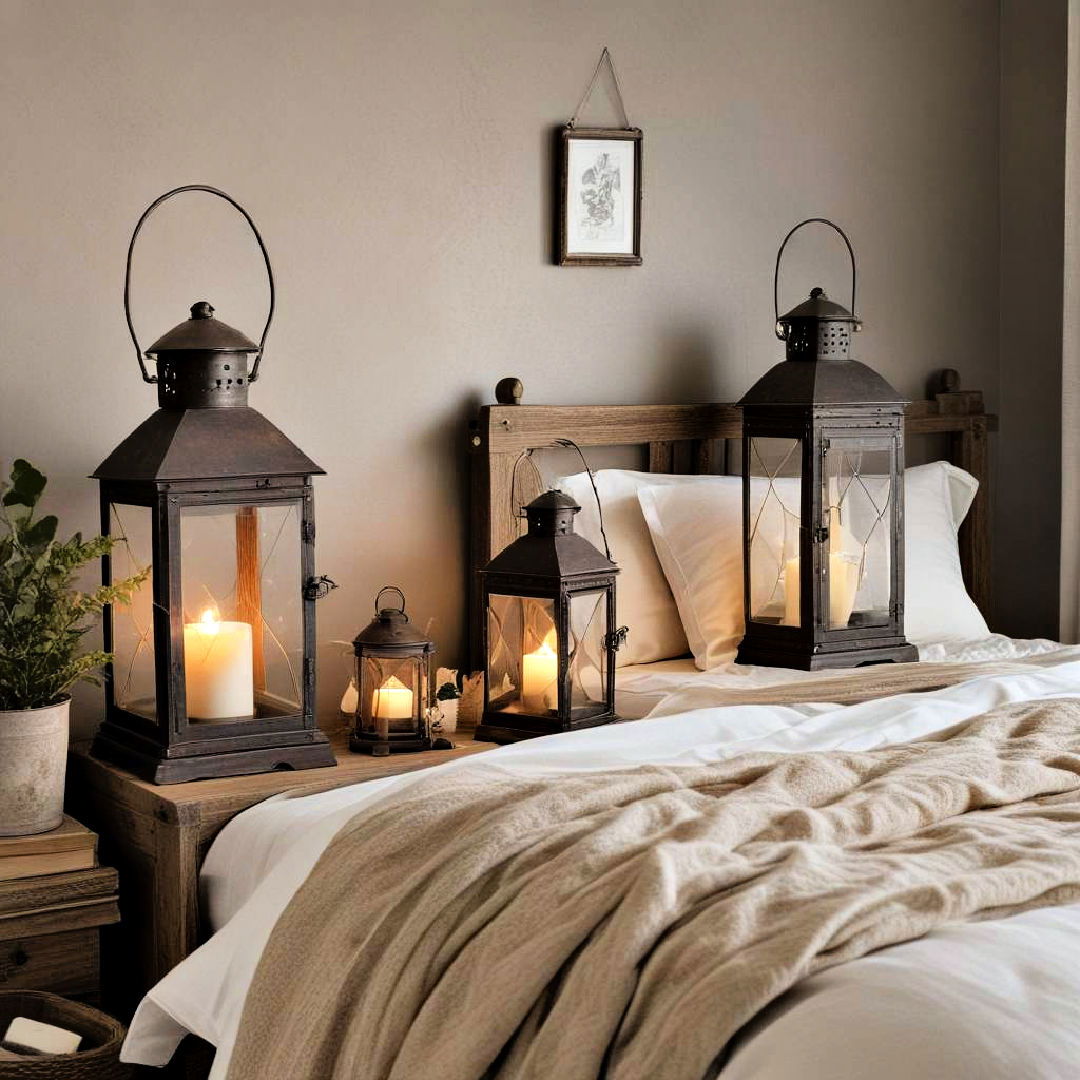 rustic lanterns