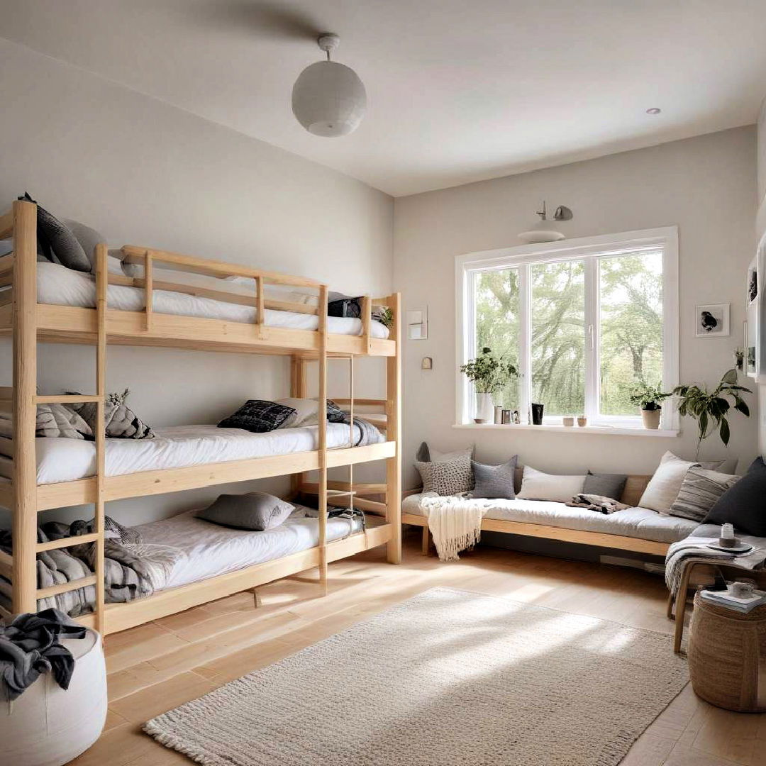 scandinavian simplicity bunks