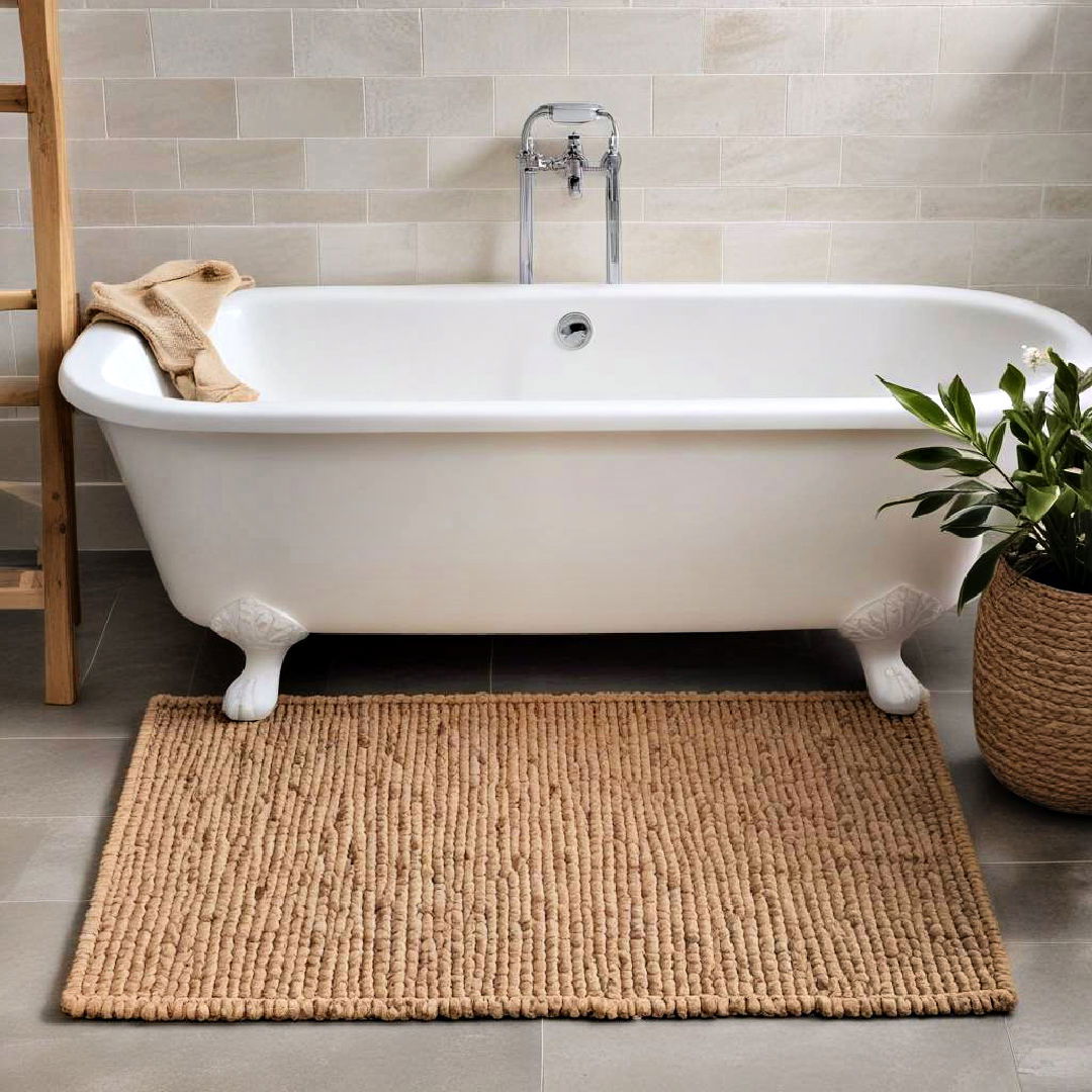 seagrass bath mat