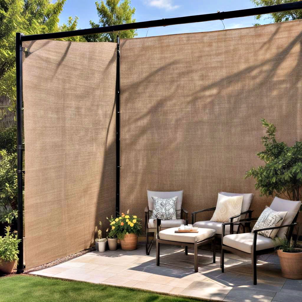 shade cloth panels