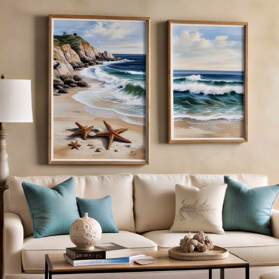 showcase coastal artwork