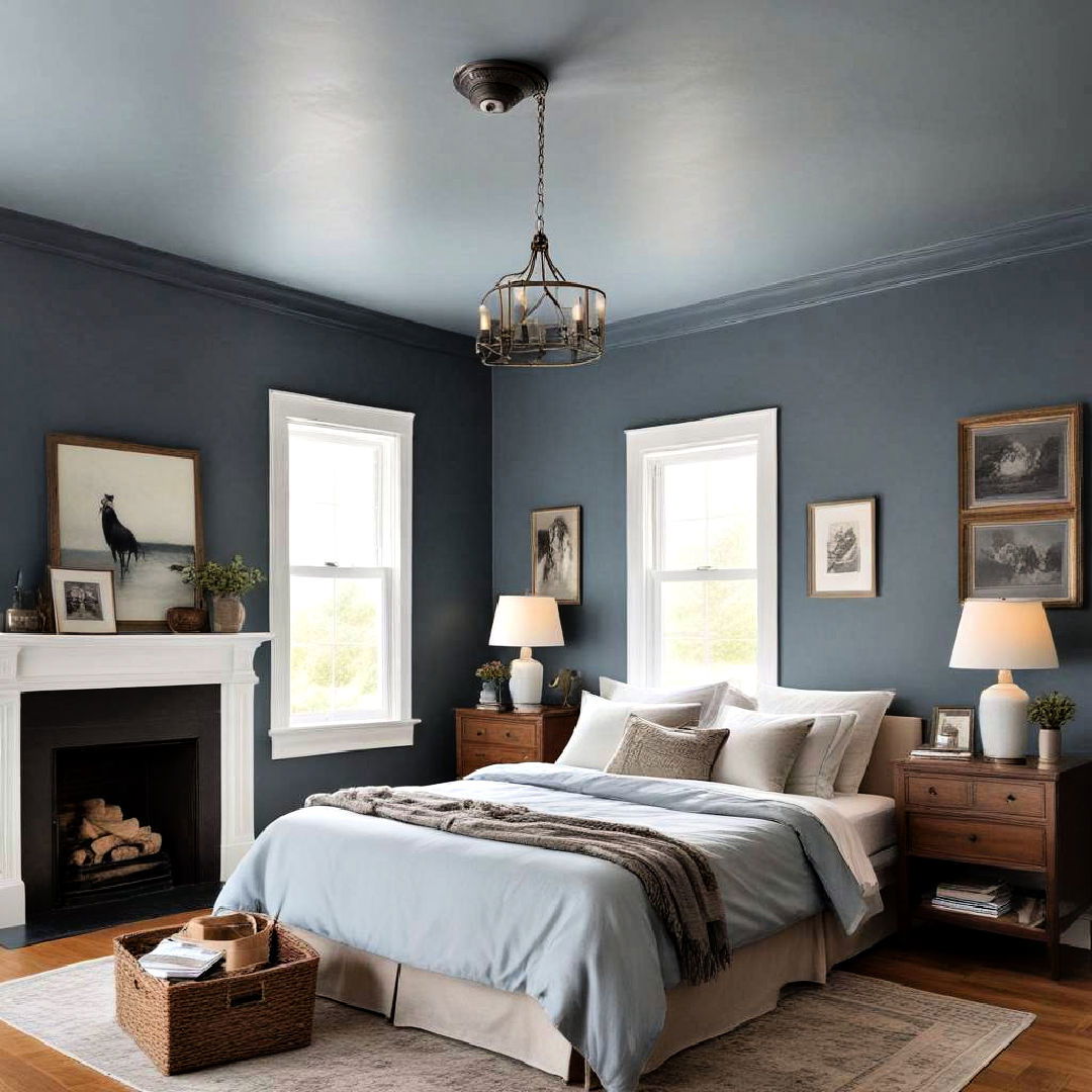 slate blue paint