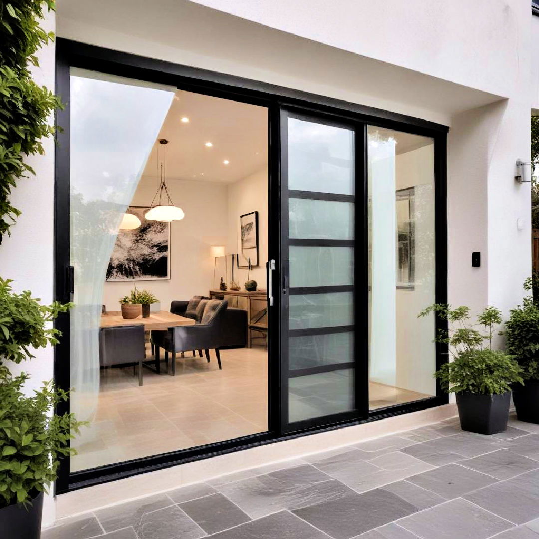 sliding glass door