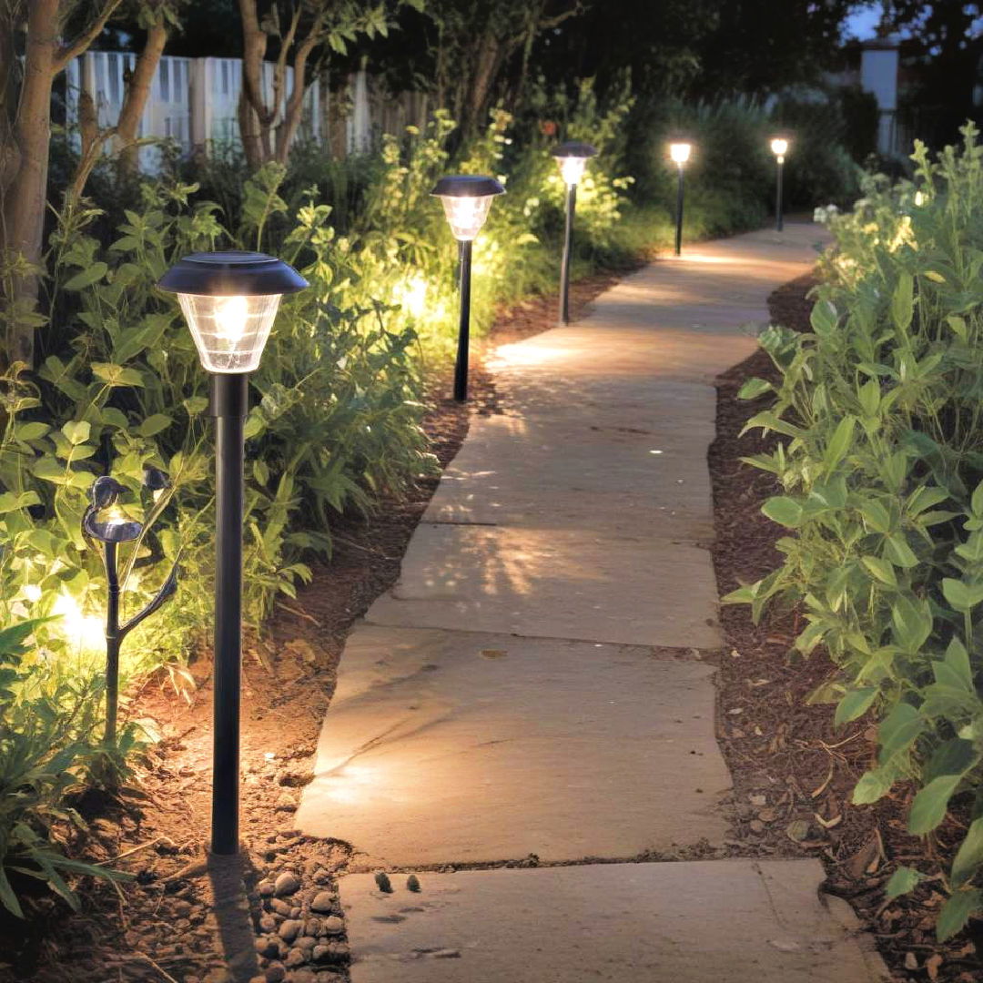 solar path lights