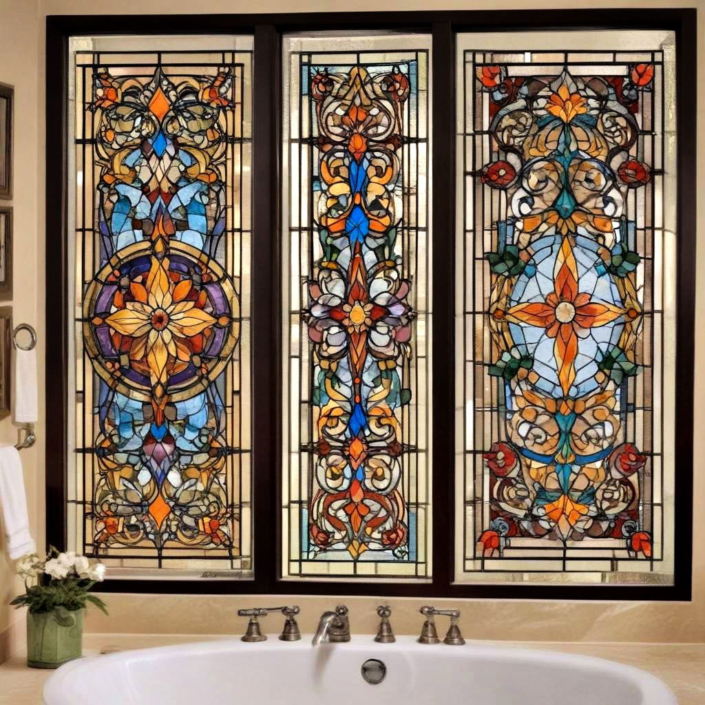 stained glass panels