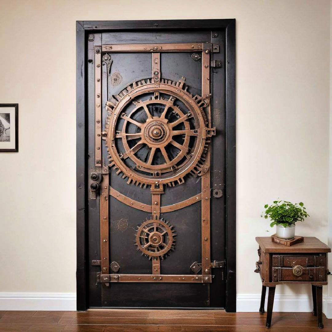 steampunk door