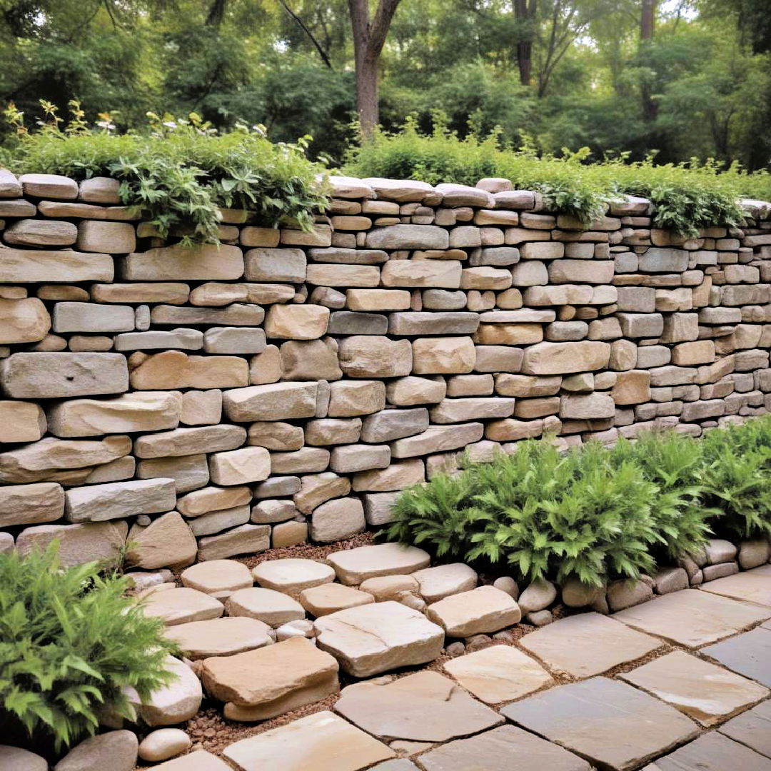 stone walls