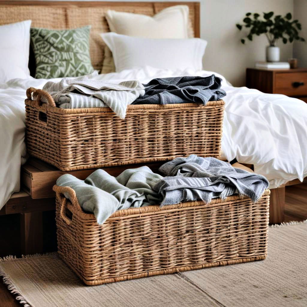 storage baskets