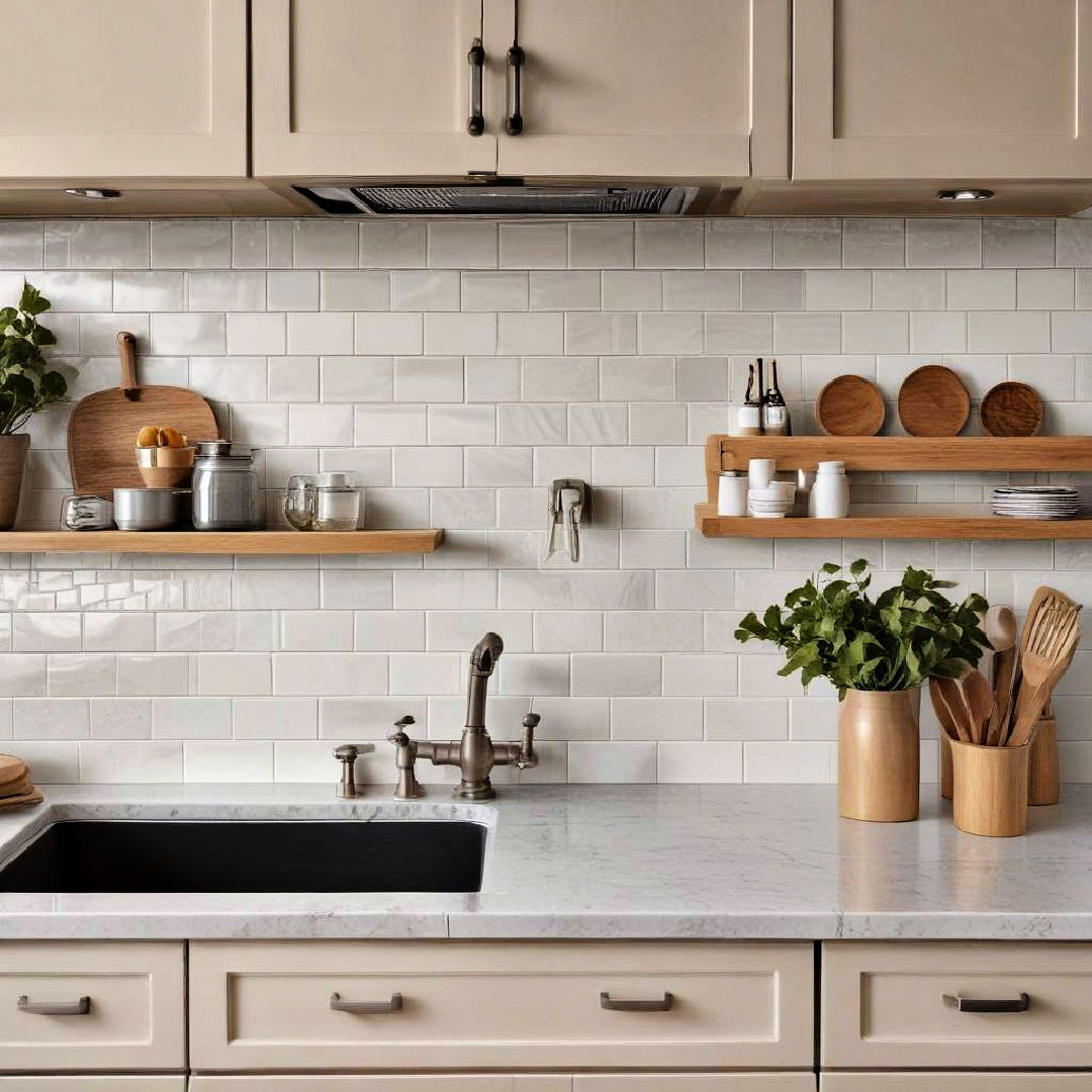 subway tile backsplash