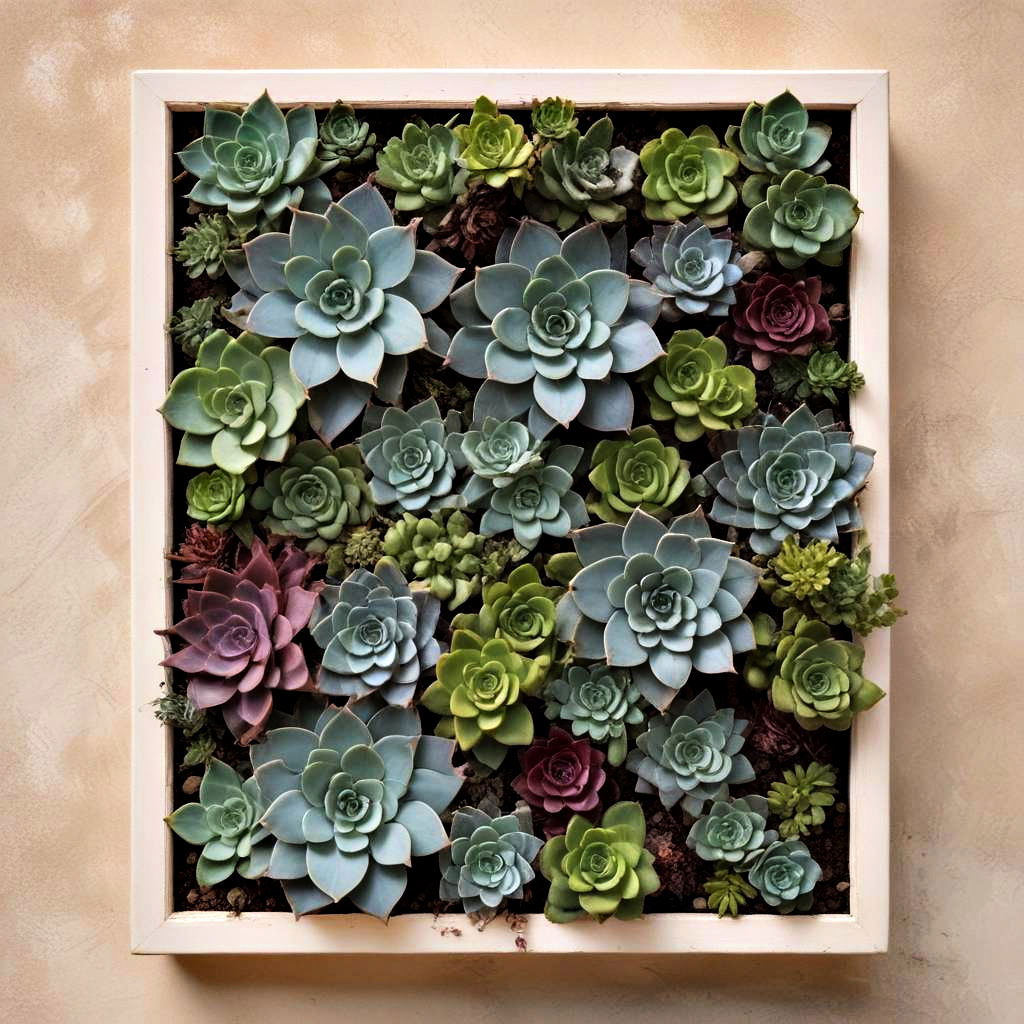 succulent wall art