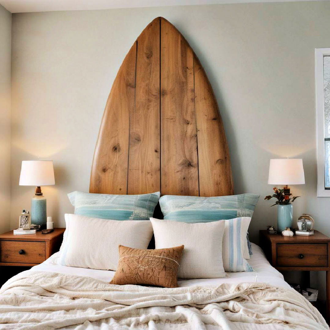 surfboard headboard