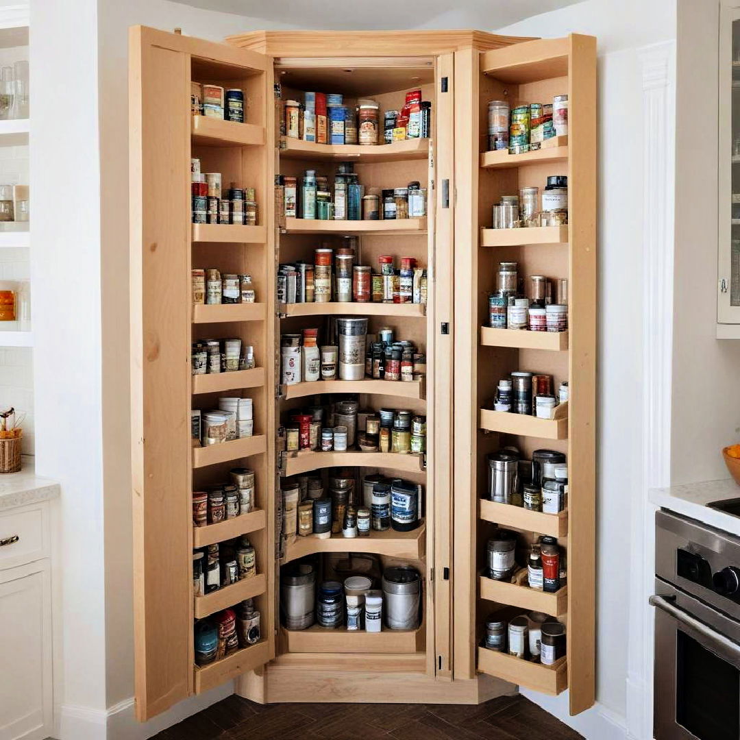 tall corner pantry