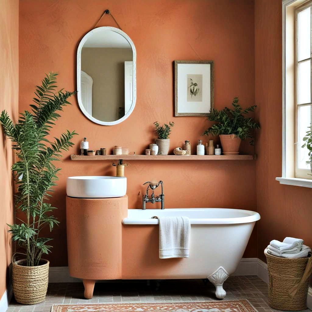 terracotta orange