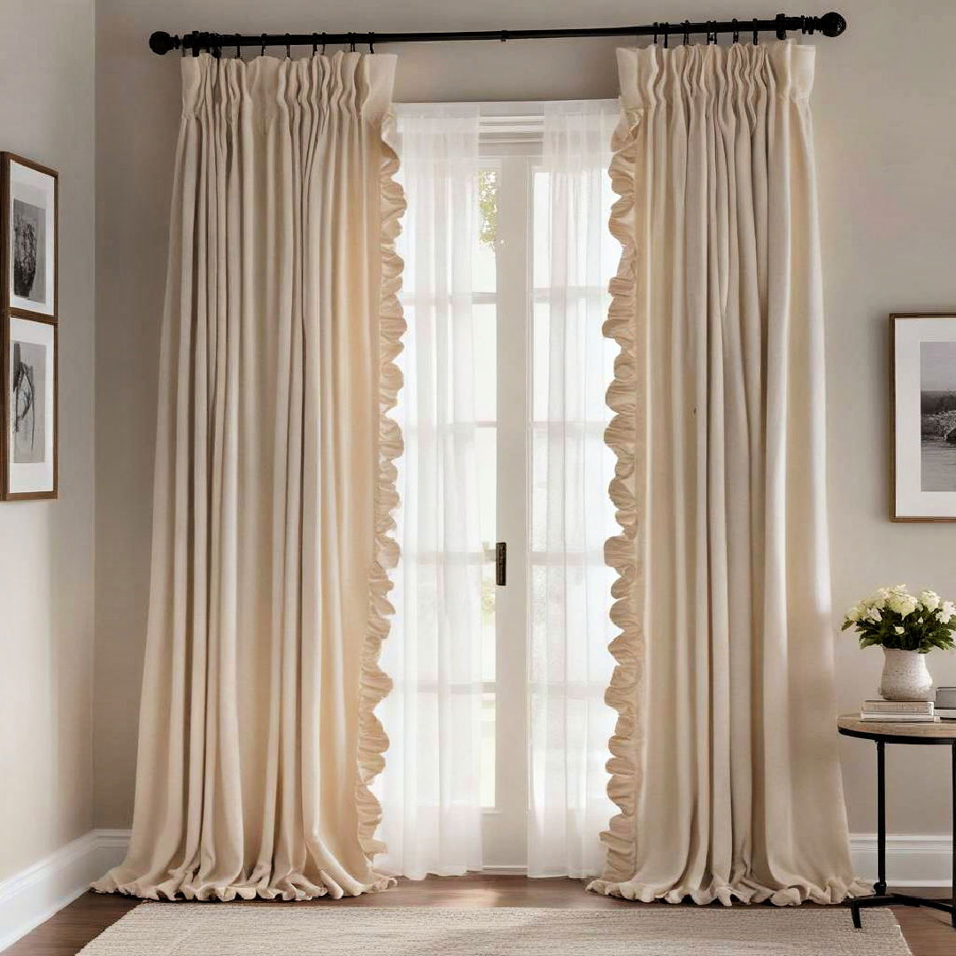 textured fabric curtains