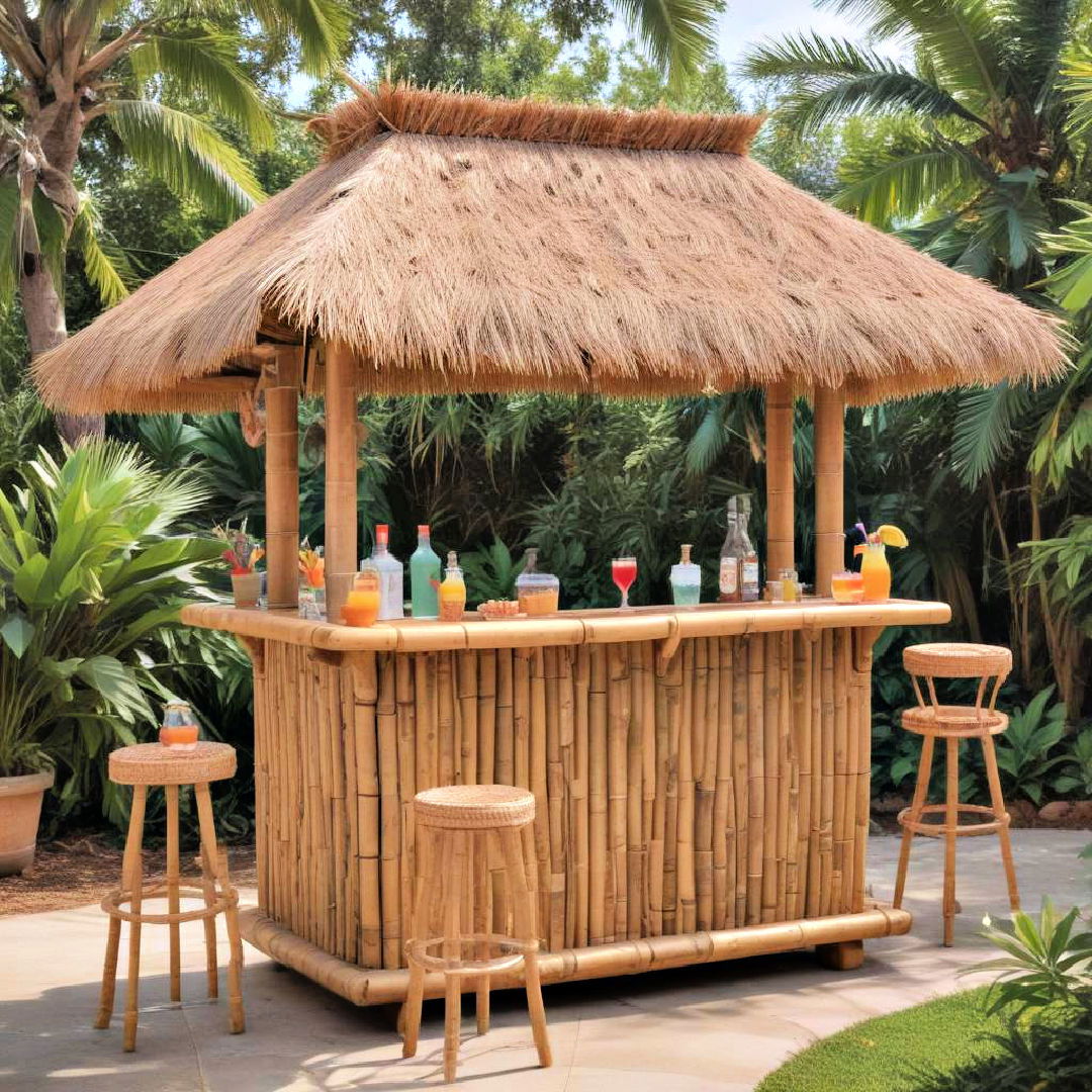 tiki bar outdoor bar