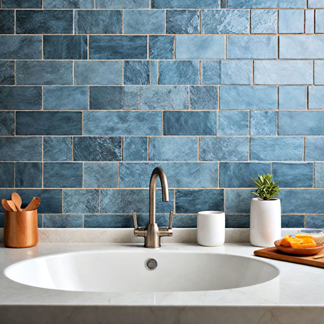 tile accent wall