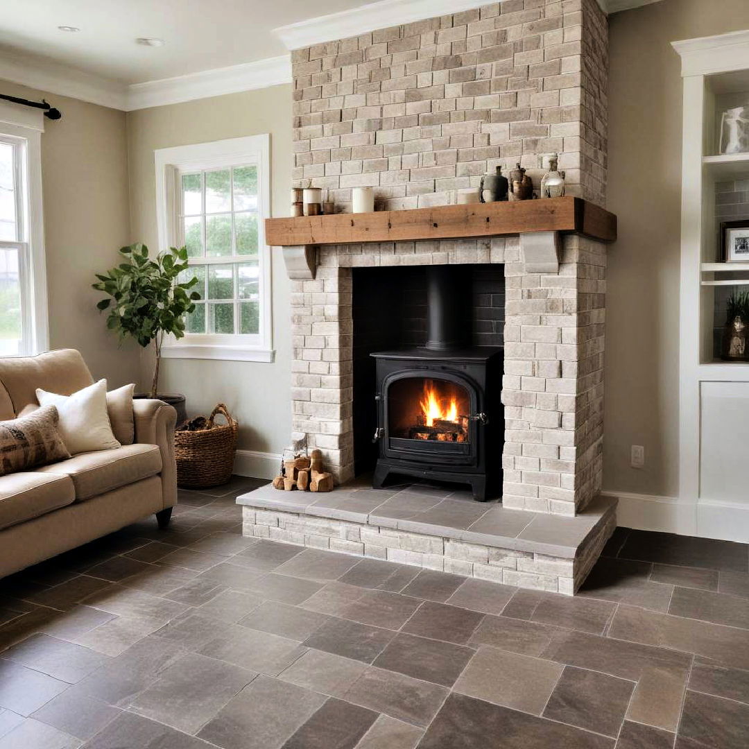 tile hearth