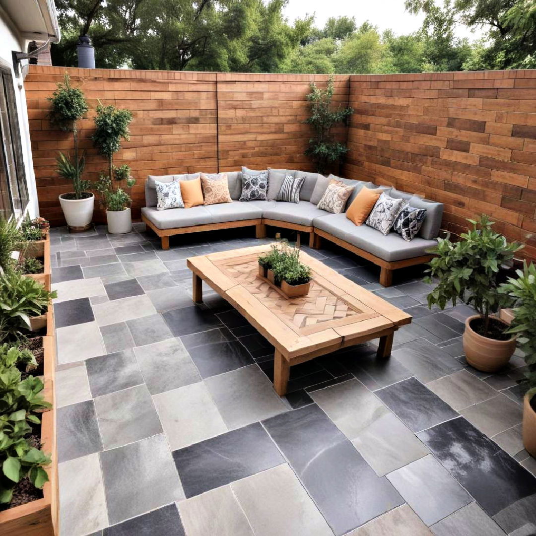 tile patio