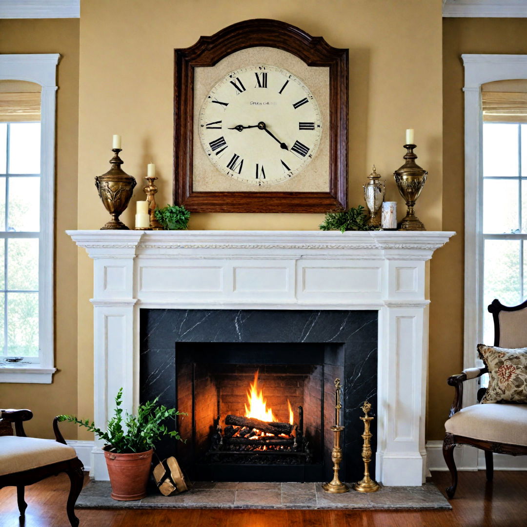 traditional elegance with mantel clocks