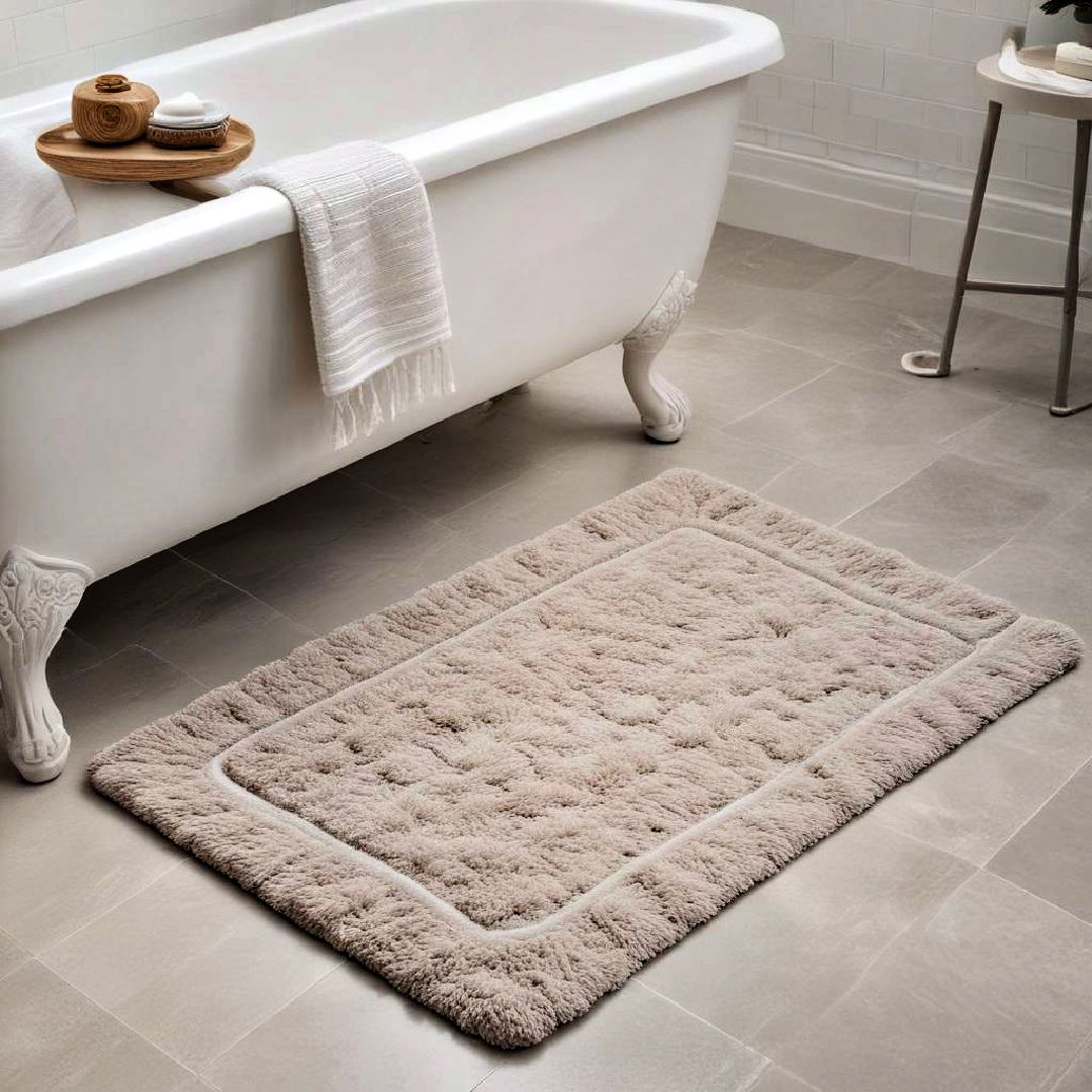 turkish cotton bath mat