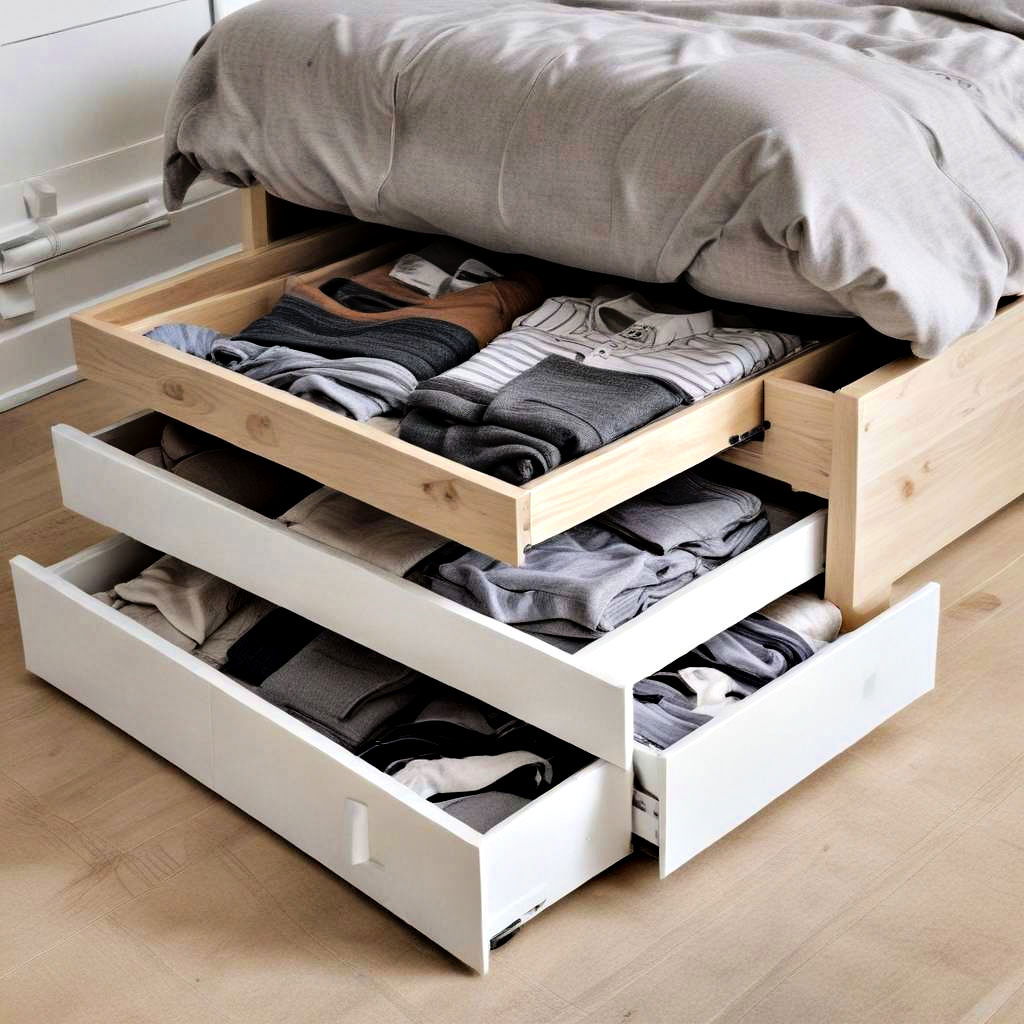 under bed storage