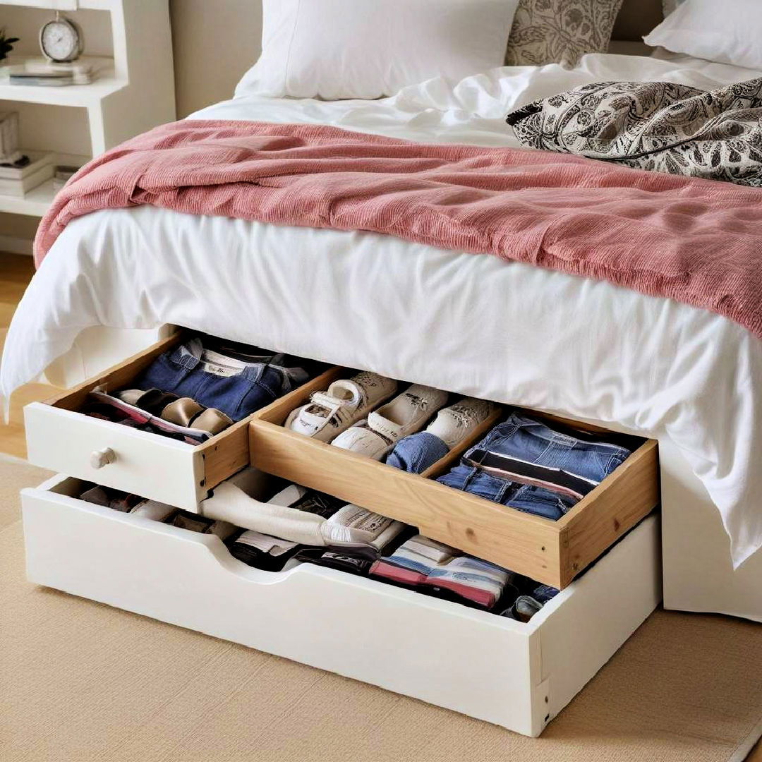 under bed storage