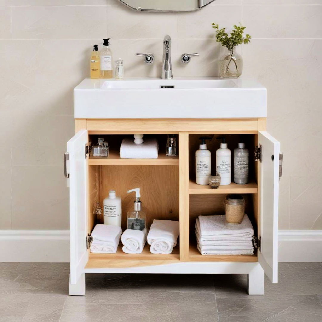 under sink cabinets