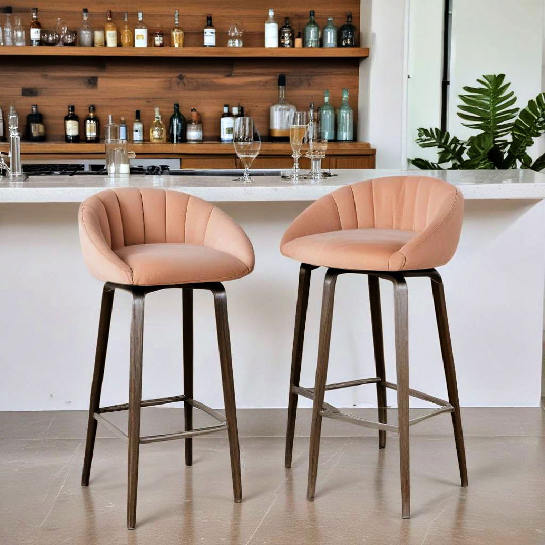 upholstered bar stools