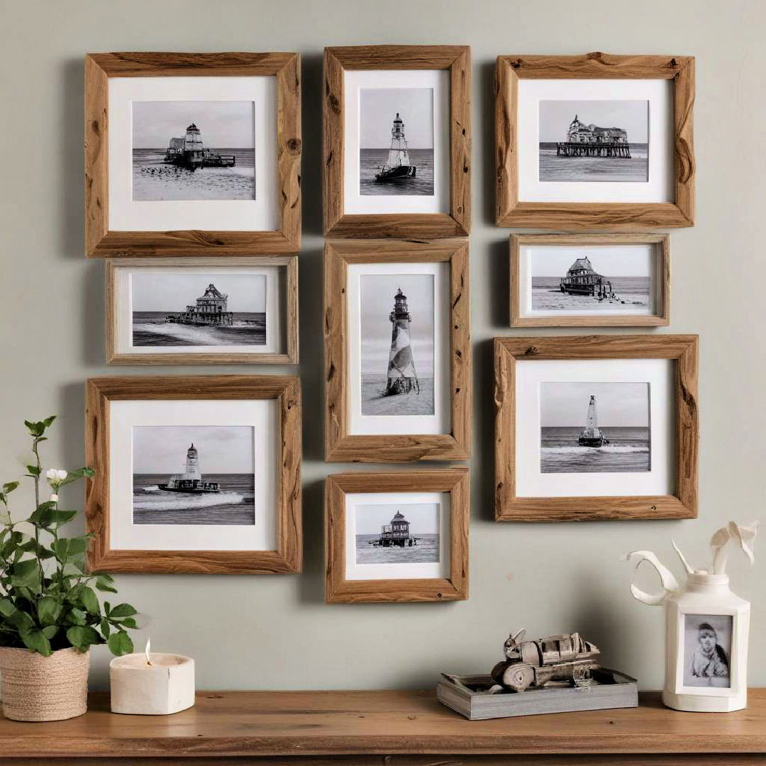 use beachwood picture frames