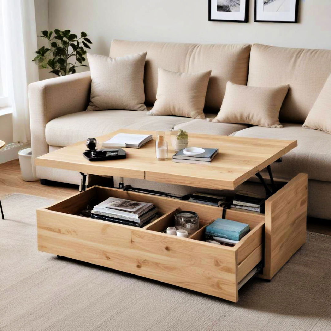 use functional furniture