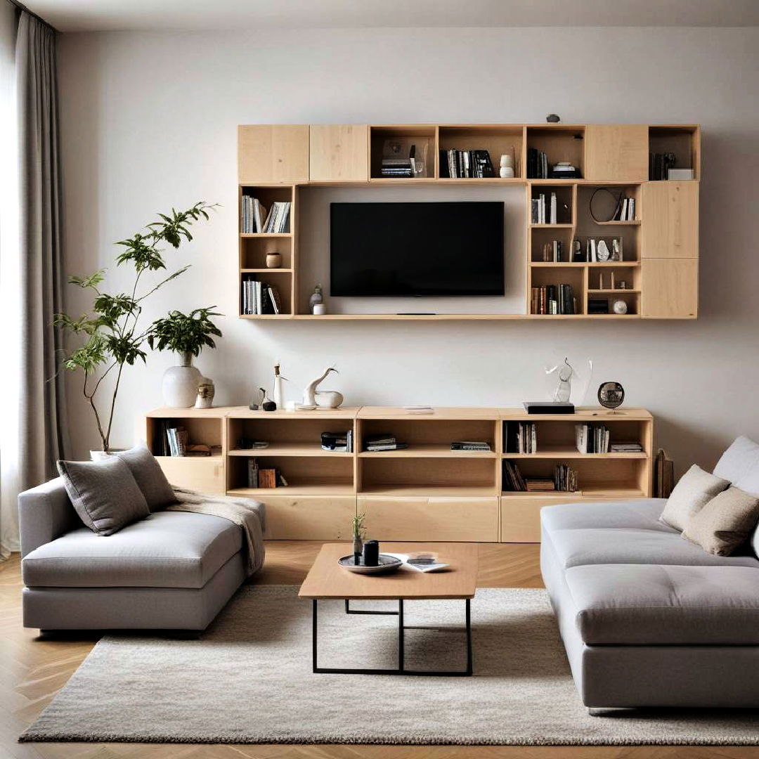 use modular furniture