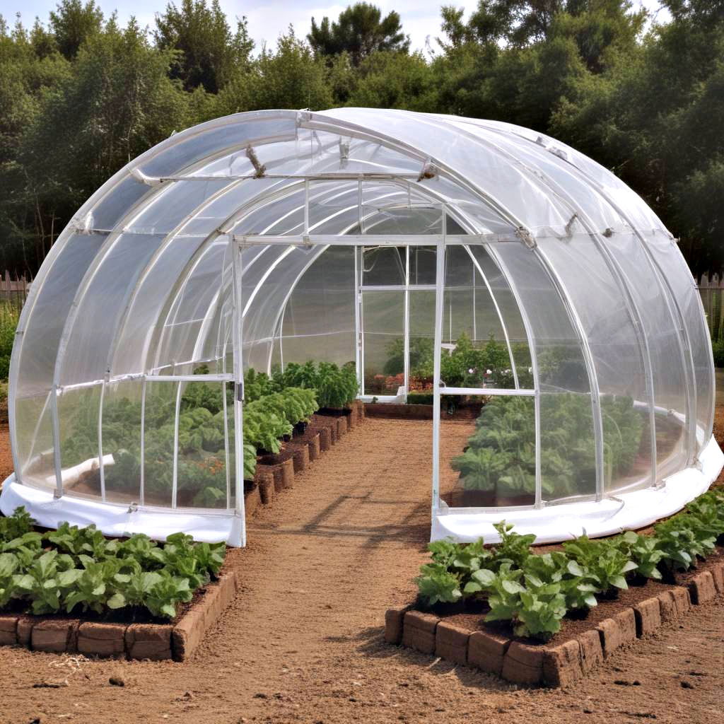 versatile hoop house greenhouse