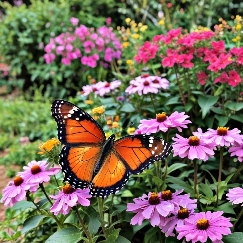 vibrant butterfly gardens for nature lovers