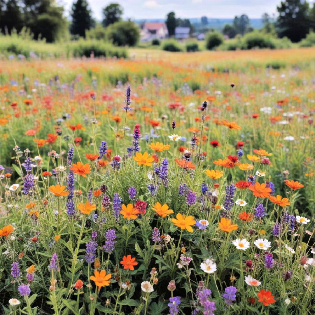 vibrant wildflower meadows