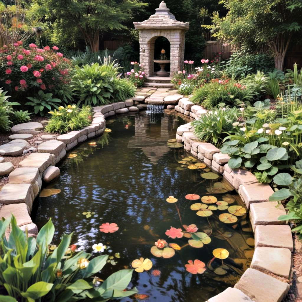 water feature garden